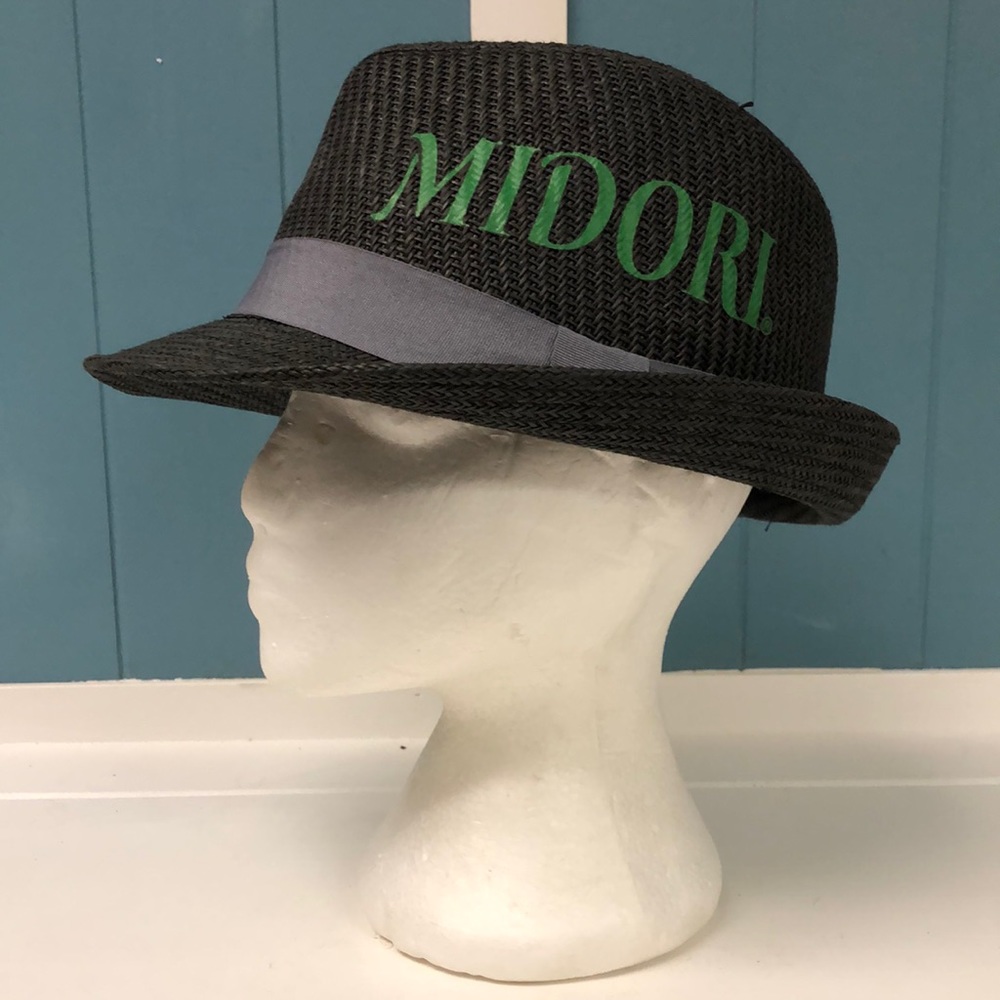 Midori Straw Fidora Hat Band For Men‎ Drink Smart liquor brand
